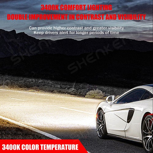 For Toyota Prius 2010-2015 Combo 4X Front Halogen Headlights Bulbs High Low Beam - Image 3