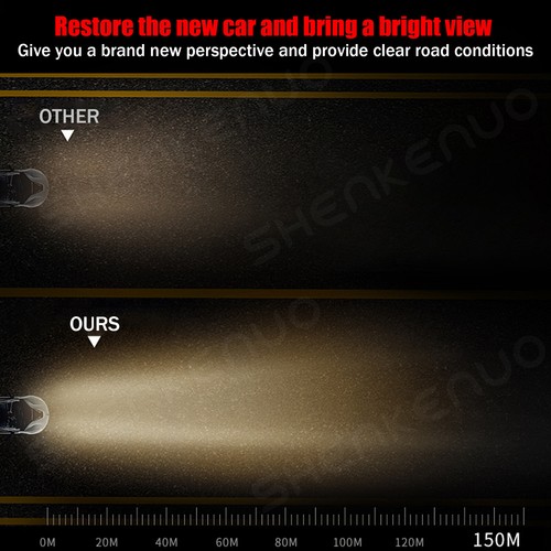 For Toyota Prius 2010-2015 Combo 4X Front Halogen Headlights Bulbs High Low Beam - Image 4