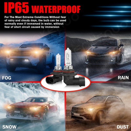For Toyota Prius 2010-2015 Combo 4X Front Halogen Headlights Bulbs High Low Beam - Image 7