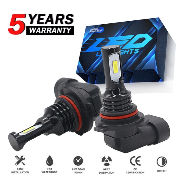 For Toyota Prius 2010-2012 2013 2014 2015 LED Headlight Bulbs High Low Beam Kit