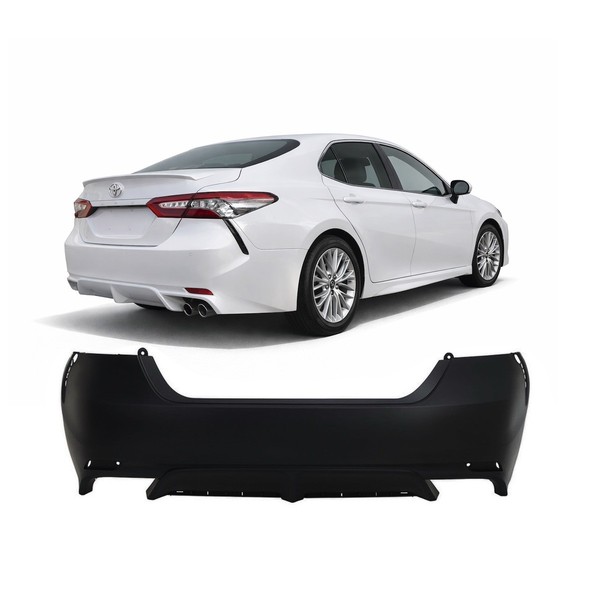 2018-2024 Toyota Camry 521590X915 Primed Rear Bumper Cover TO1100335 52159-0X915