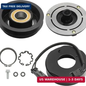 A/C Compressor Clutch Assembly Kit, AC Clutch Kit, Replacement for Cadillac E...