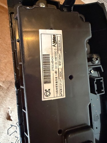 2014-2016 NISSAN ROGUE HVAC AC HEATER CLIMATE CONTROL PANEL OEM 27500-4BA0A - Image 3