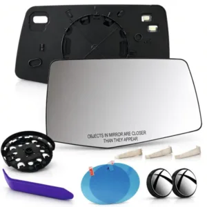 Passenger Heated Mirror Glass for 2019-26 Chevy Silverado GMC Sierra 84309709