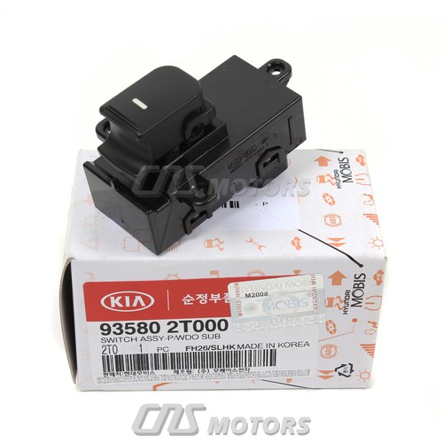 ⭐Genuine⭐Rear Door Power Window Switch For 2011-2013 Kia Optima 935802T000 - Image 2