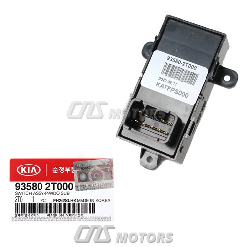 ⭐Genuine⭐Rear Door Power Window Switch For 2011-2013 Kia Optima 935802T000 - Image 5