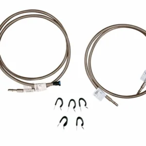 For 2004-2010 Chevrolet Silverado Fuel Line Quick Fix Braided Lines Ext Cab