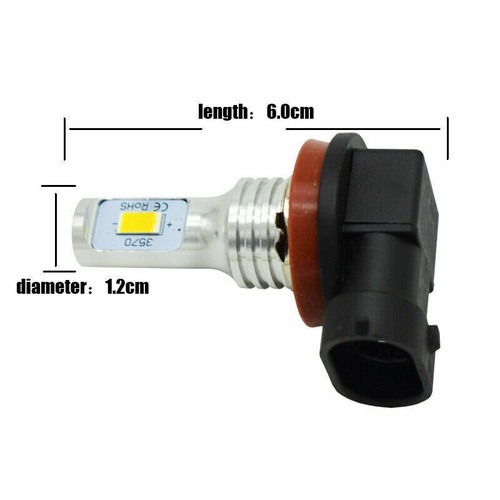 For Toyota Prius 2010-2015 6500K LED Headlight High Low + Fog Light Bulbs Combo - Image 10