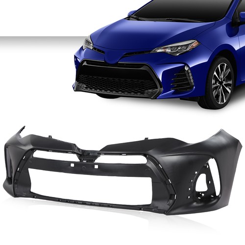 NEW Primered Front Bumper Cover Fascia for 2017-2019 Toyota Corolla Sedan SE XSE - Image 3