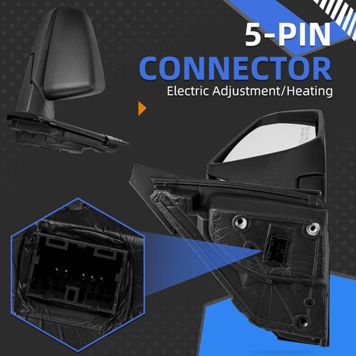 Right Passenger Side Rear View Mirror Replacement for Chevrolet Chevy Equinox... - Image 4