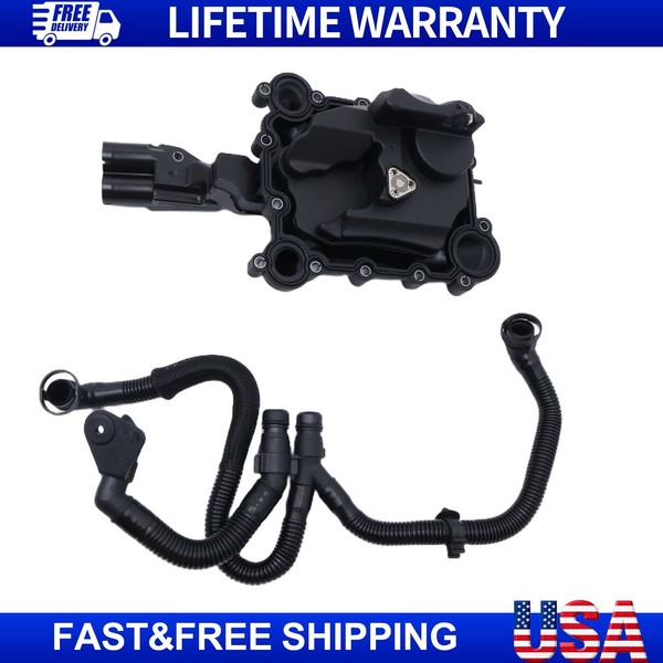1pcs Oil Separator PCV Valve For Audi Q7 A8 Q5 S4 A6 A7 3.0 06E103547AB New