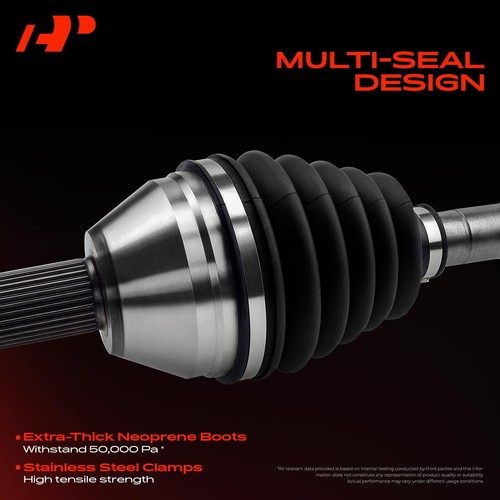 Pair Rear CV Axle Shaft Assembly Subaru Forester 2014-2018 2.5L CVT Both Sides - Image 2