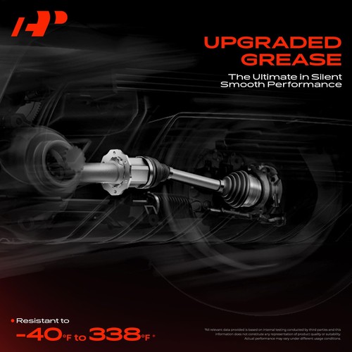 Pair Rear CV Axle Shaft Assembly Subaru Forester 2014-2018 2.5L CVT Both Sides - Image 6