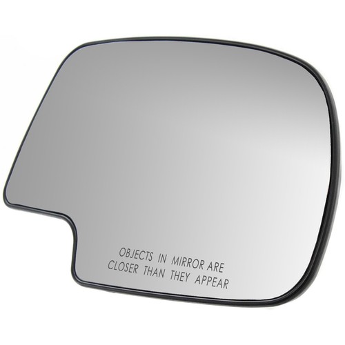 Mirror Glass Power W/Backing Plate Passenger Side for Chevy Silverado GMC Sierra - Image 2