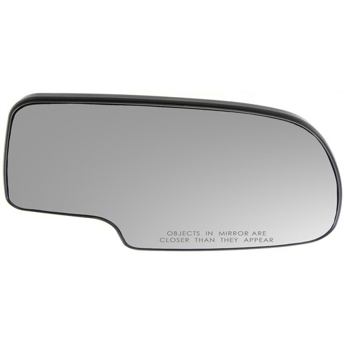 Mirror Glass Power W/Backing Plate Passenger Side for Chevy Silverado GMC Sierra - Image 4