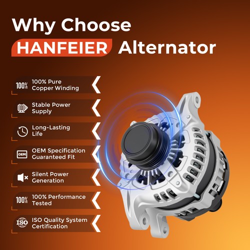 Alternator For Ford Fusion 2.0L 2.5L 2013-2020,Ford Edge 2.0L 2015 104211-0310 - Image 7