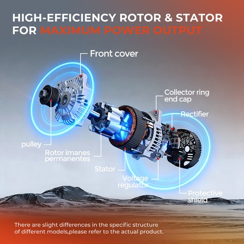 Alternator For Ford Fusion 2.0L 2.5L 2013-2020,Ford Edge 2.0L 2015 104211-0310 - Image 9