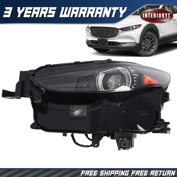 For 2020-2022 Mazda CX-30 Full LED Headlight with Adaptive AFS Left Driver Side