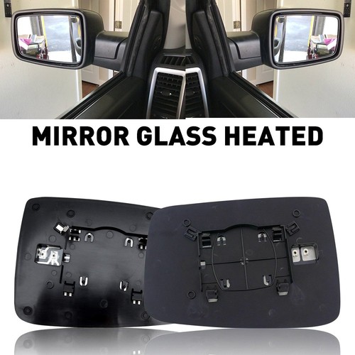 Mirror Glass Power Heated LH RH Pair Set for Dodge Ram 1500 2500 2010-2021 - Image 3