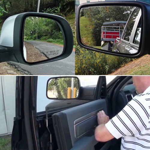 Mirror Glass Power Heated LH RH Pair Set for Dodge Ram 1500 2500 2010-2021 - Image 8