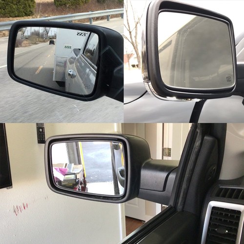 Mirror Glass Power Heated LH RH Pair Set for Dodge Ram 1500 2500 2010-2021 - Image 9