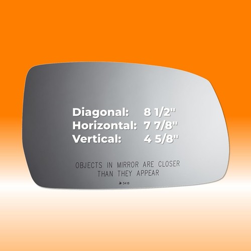 Burco 5418 Convex Mirror Glass 876212S010 Fits Hyundai Tucson 2010-2015 Snap Fit - Image 4