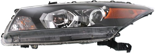 CAPA For 08-12 Accord Coupe Headlight Headlamp w/Smooth Contour Signal SET PAIR - Image 6