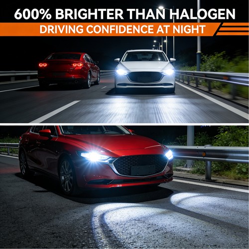 For Toyota Prius 2004-2009 Combo LED Headlight Kit Hi/Lo Beam+Fog Light Bulb - Image 3