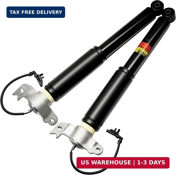 Pair Rear Shock Absorbers Struts Compatible with Cadillac XTS 13-19 3.6L V6
