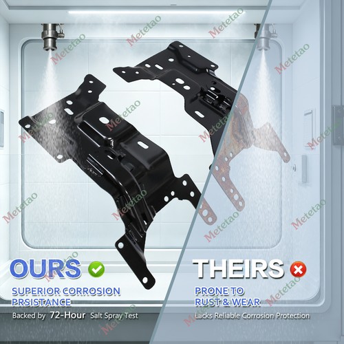 2x Front Side Steel Bumper Bracket Mounting Plate For 2024-2025 Ford F-150 F150 - Image 4
