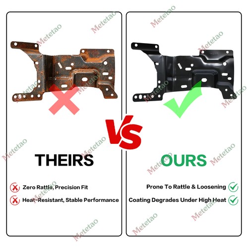 2x Front Side Steel Bumper Bracket Mounting Plate For 2024-2025 Ford F-150 F150 - Image 5