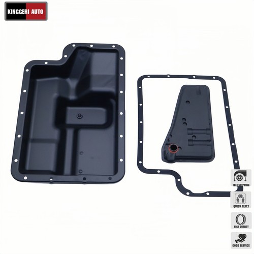 Trans Oil Pan w/ Gasket Filter Fits Ford E-350 E-450 Super Duty Econoline 89-07 - Image 2