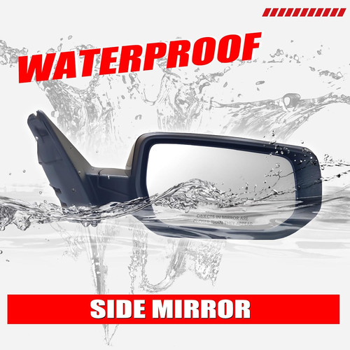 Passenger Right Side View Mirror Assembly Compatible with 2016-2022 Chevy Malibu - Image 5