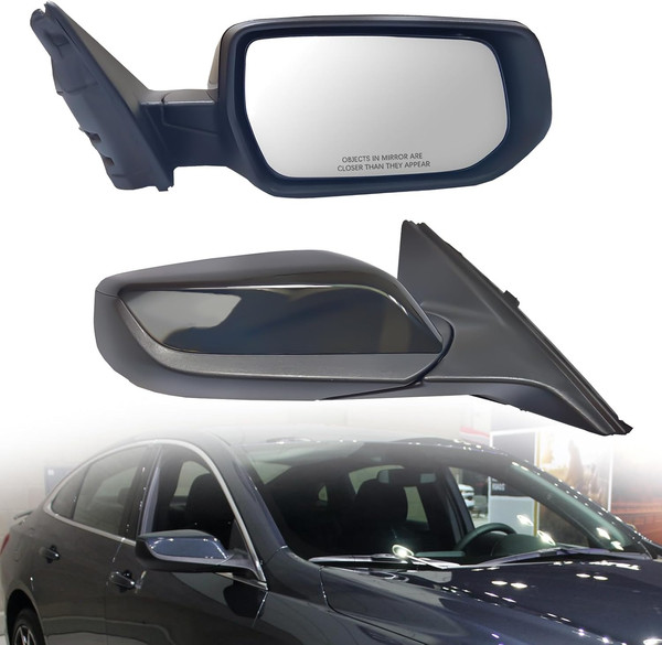 Passenger Right Side View Mirror Assembly Compatible with 2016-2022 Chevy Malibu