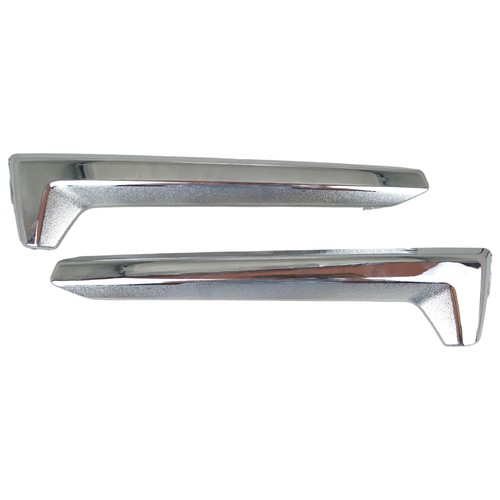 2Pcs Left&Right Front Fog Light Cover Trim Chrome For 2017-2018 Subaru Forester - Image 2