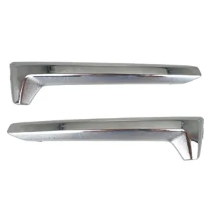 2Pcs Left&Right Front Fog Light Cover Trim Chrome For 2017-2018 Subaru Forester
