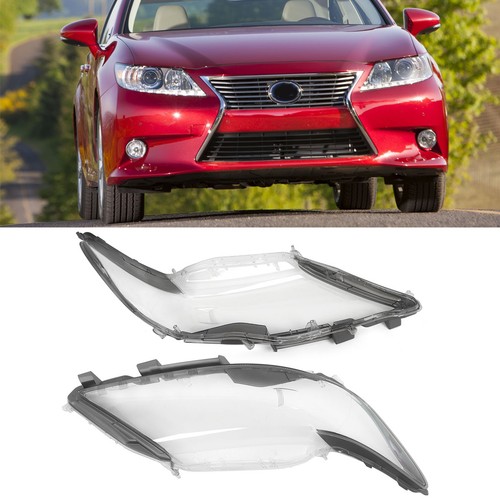 Pair Front Headlight Cover Lens For Lexus ES350 ES300h 2013 2014 2015 Left & Right - Image 4