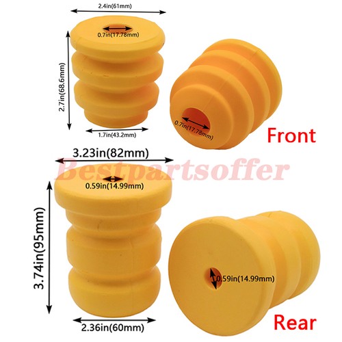 4x Control Arm Bump Stops for Chevy Silverado GMC Sierra Tahoe Suburban - Image 2