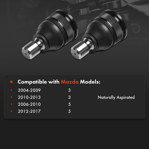 2Pcs Front Lower Side Ball Joint Kit for Mazda 3 2004-2013 5 2006-2010 2012-2017 - Image 2
