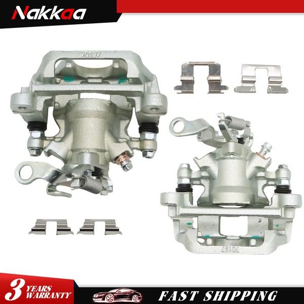 Rear Brake Caliper w/Bracket for Mitsubishi Outlander Sport 13-18