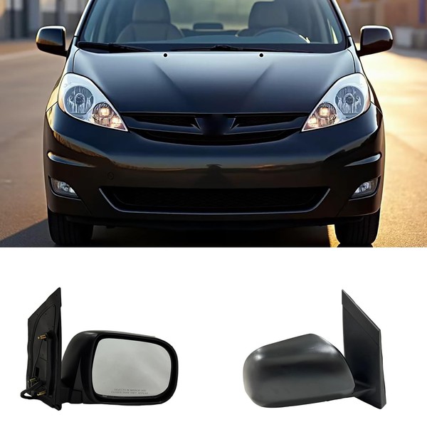 Power Side View Mirror Folding Passenger Side Right RH for 04-10 Toyota Sienna