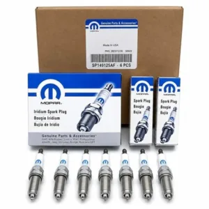 6x Mopar SP149125AF Iridium Spark Plugs 3.6L V6 Pentastar Jeep Dodge Ram OEM