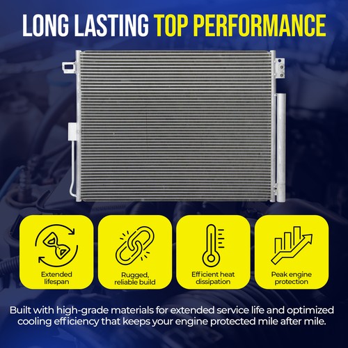 New AC Condenser For 11-21 Jeep Grand Cherokee 5.7L 3.6L 6.4L OEM# 55038003AG - Image 6