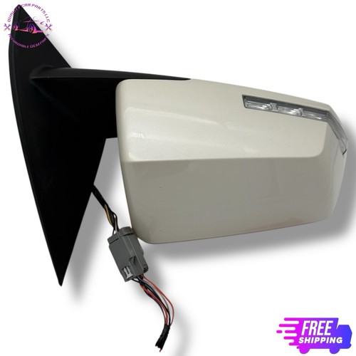 2013-2017 Chevrolet Traverse Right Passenger Side View Door Mirror White OEM - Image 5