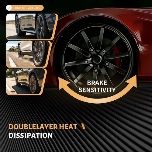 Front Brake Disc Rotors and Pads for Dodge Grand Caravan Chrysler Town & Country - Image 7