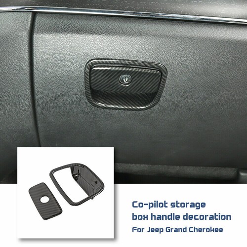 24 Carbon Fiber Inner Decor Trim Cover Panel for Jeep Grand Cherokee Accessories - Image 11