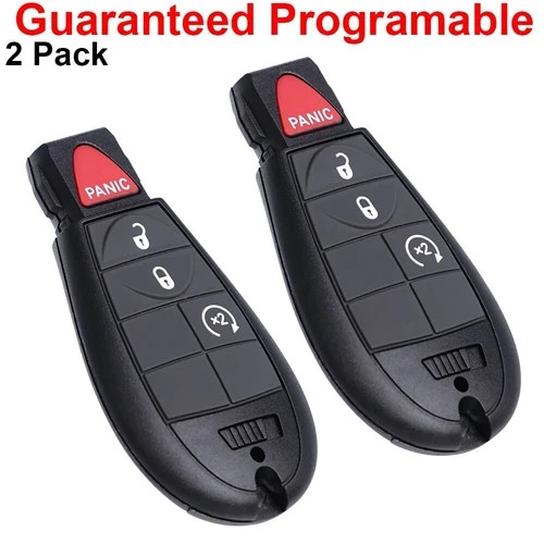 2 For 2013 2014 2015 2016 2017 2018 2019 Dodge Ram 1500 2500 Remote Car Key Fob - Image 4