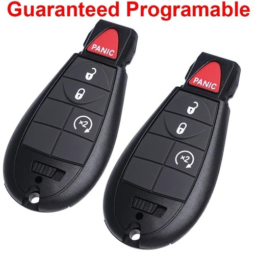 2 For 2013 2014 2015 2016 2017 2018 2019 Dodge Ram 1500 2500 Remote Car Key Fob - Image 5