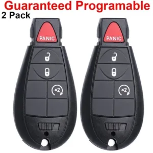 2 For 2013 2014 2015 2016 2017 2018 2019 Dodge Ram 1500 2500 Remote Car Key Fob