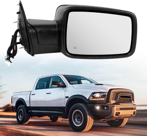 Right/Passenger Side For 13-19 Ram 1500 Power Fold + Heated + LED Signal Mirror - Image 2